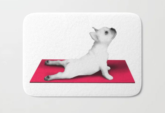 yoga-dog-red